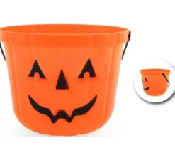 Cubo di zucca arancione 19x15 cm