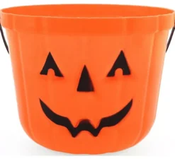 Cubo di zucca arancione 19x15 cm