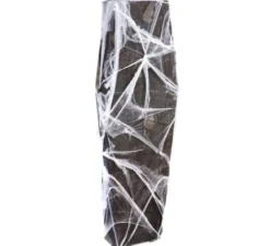 Decorazione bara con ragnatele 160 cm