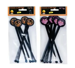 Decorazione bicchierezucca e vmpiro(sacchetto di 6 unità )