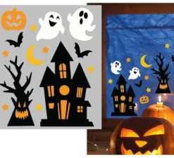 Decorazione Fantasma Gel 20x25 cm