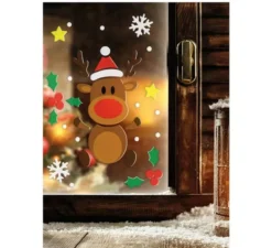 Decorazione in Gel Renna 20x25 cm