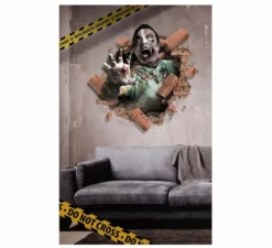 Decorazione Murale Adesiva Zombie 70X80 cm