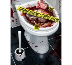 "Decorazione WC ""Scena del crimine"" 30x40 cm"