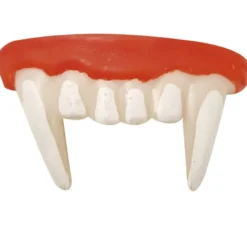 Denti da vampiro con colla