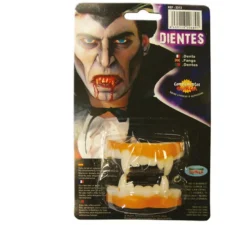 Denti da vampiro in lattice per Halloween
