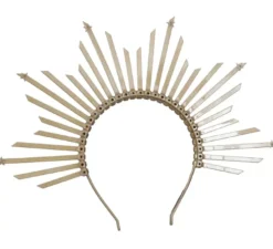 Diadema con alone barocco