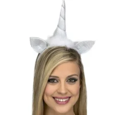 Diadema di unicorno bianco