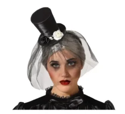 Diadema Mini Ghastly nero Velato