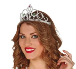 Diadema o diadema d'argento per principesse