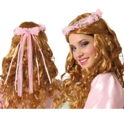 Diadema Rosa Flores