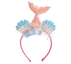 diadema sirena con Conchas