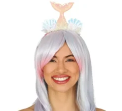 diadema sirena con Conchas