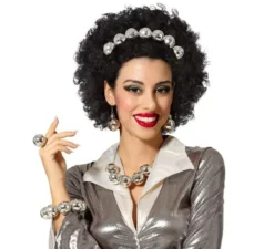 Disco Balls Kit: Diadema, orecchini, anello, bracciale e collana