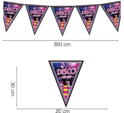 Disco Fever Carta 300 cm 20x30 cm