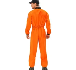 distintivo da astronauta arancione da uomo