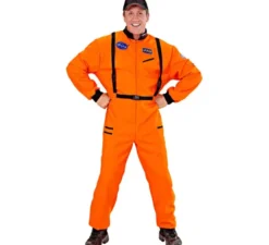 distintivo da astronauta arancione da uomo