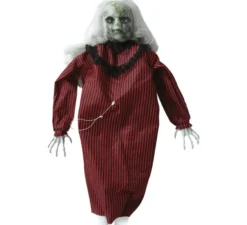 Donna morta levitante con suono e luce di movimento 70 cm