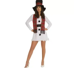 donne costume pupazzo di neve