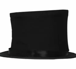 Elegante cappello a cilindro pieghevole 21 cm adulto