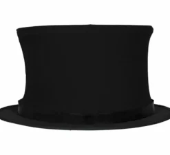Elegante cappello a cilindro pieghevole 21 cm adulto