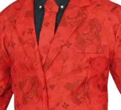 Elegante costume da clown che ride per uomo