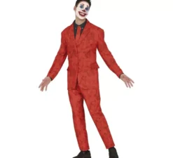 Elegante costume da clown che ride per uomo