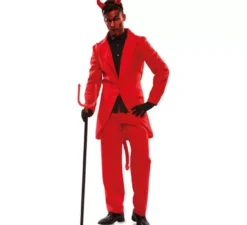 Elegante costume da demone per l'uomo