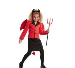 Elegante costume da diavolo per bambina