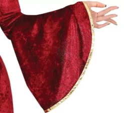 Elegante costume da principessa medievale per donna
