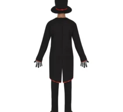 Elegante costume da scheletro per uomo
