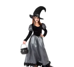 Elegante costume da strega per bambina
