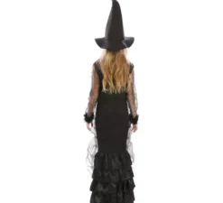 Elegante costume da strega per bambine