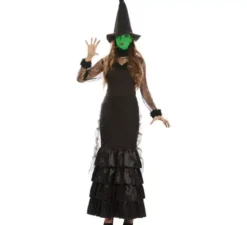 Elegante costume da strega per donna