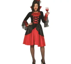 Elegante costume da vampiro per donna