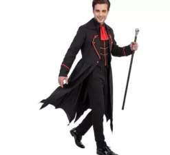 Elegante costume da vampiro per uomo