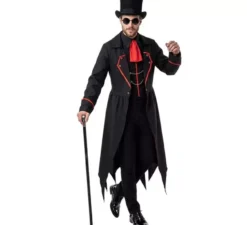 Elegante costume da vampiro per uomo