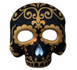 Elegante maschera da teschio