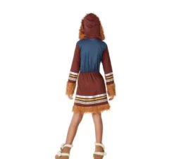 Eskimo costume marrone e blu per le ragazze