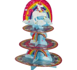 Espositore per torta unicorno 30x40 cm