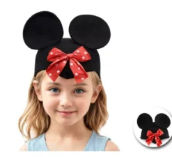 Famoso berretto di Topolino con fiocco per bambini