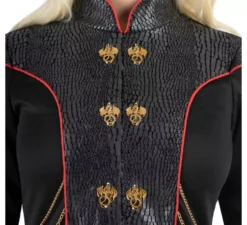 Famoso costume da principessa drago scuro per donna