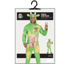 Fantastico costume da mucca da birra per uomo