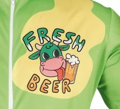 Fantastico costume da mucca da birra per uomo