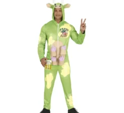 Fantastico costume da mucca da birra per uomo