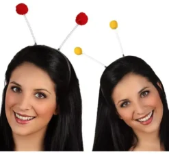 Fascia con antenne in 2 colori assortiti