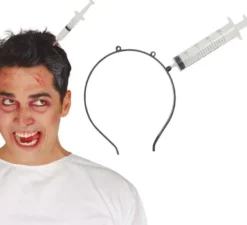 Fascia con siringa zombie