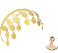 Fascia indù con monete d'oro