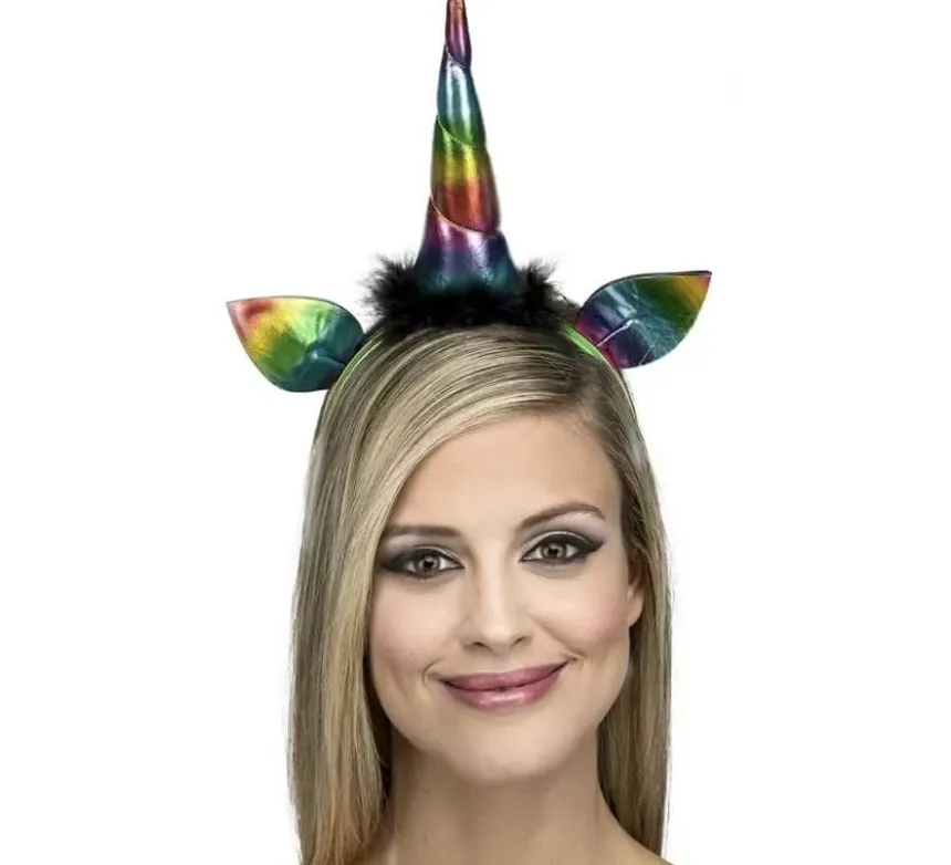 Fascia multicolore in unicorno