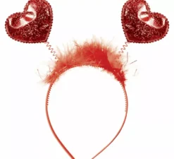 Fascia per capelli con cuori per adulto